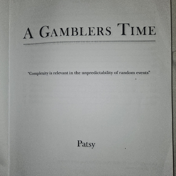 A Gambler's Time Book By Patsy - Picture 3 of 4